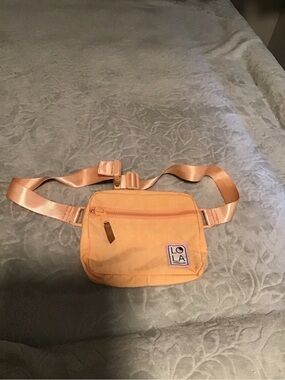 lola Peach Belt Bag for Men